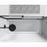 Elegant Devon Frameless Tub Door 60X60", Matte Black