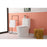 Elegant Winslet One-Piece Floor Square Toilet 27X14X31, White