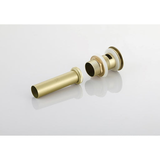 Elegant Irving Pop-Up Bathroom Sink Dra"/Overflow, Brushed Gold