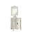Elegant Danville 27" Single Vanity, Antique White/Ivory Marble - VF-1008-VW