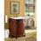 Elegant Danville 24" Single Vanity, Brown/Ivory Marble
