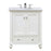 Elegant Otto 30" Single Vanity, Antique White/Ivory Marble - VF-1023-VW