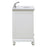 Elegant Otto 30" Single Vanity, Antique White/Ivory Marble