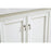 Elegant Otto 30" Single Vanity, Antique White/Ivory Marble