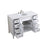 Elegant Cape Cod 48" Single Vanity, White/Ivory Marble