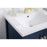Elegant Kitchen/Bath Aqua 24" Bathroom Vanity, Blue