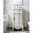 Elegant Danville 19" Single Vanity, Antique White/Ivory Marble