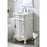 Elegant Danville 19" Single Vanity, Antique White/Ivory Marble