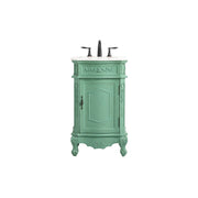 Elegant Danville 21" Single Bathroom Vanity, Vintage Mint - VF10121VM