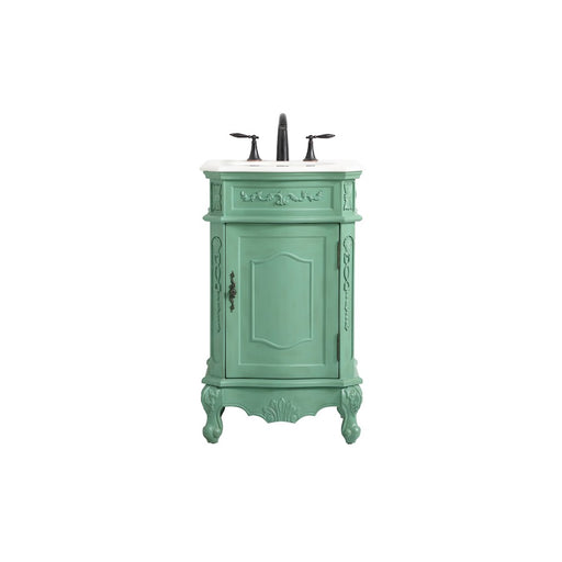 Elegant Danville 21" Single Bathroom Vanity, Vintage Mint - VF10121VM