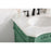 Elegant Danville 27" Single Bathroom Vanity, Vintage Mint