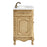 Elegant Danville 32" Single Vanity, Antique Beige/Ivory Marble