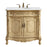 Elegant Danville 36" Single Vanity, Antique Beige/Ivory Marble - VF10136AB-VW