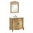 Elegant Danville 36" Single Vanity, Antique Beige/Ivory Marble
