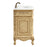 Elegant Danville 36" Single Vanity, Antique Beige/Ivory Marble