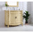 Elegant Danville 36" Single Vanity, Light Beige/Ivory Marble