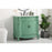 Elegant Danville 36" Single Vanity, Vintage Mint/Ivory Marble