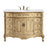 Elegant Danville 48" Single Vanity, Antique Beige/Ivory Marble - VF10148AB-VW