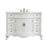 Elegant Danville 48" Single Vanity, Antique White/Ivory Marble - VF10148AW-VW