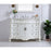 Elegant Danville 48" Single Vanity, Antique White/Ivory Marble