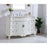 Elegant Danville 48" Single Vanity, Antique White/Ivory Marble