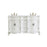 Elegant Danville 60" Double Vanity, Antique White/Ivory Marble - VF10160DAW-VW