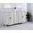 Elegant Danville 60" Double Vanity, Antique White/Ivory Marble