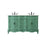 Elegant Danville 60" Double Bathroom Vanity, Vintage Mint - VF10160DVM