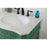Elegant Danville 60" Double Bathroom Vanity, Vintage Mint