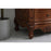 Elegant Danville 60" Single Vanity, Teak/Ivory Marble