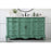 Elegant Danville 60" Single Bathroom Vanity, Vintage Mint