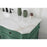 Elegant Danville 60" Single Bathroom Vanity, Vintage Mint