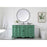 Elegant Danville 60" Single Vanity, Vintage Mint/Ivory Marble