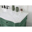 Elegant Danville 60" Single Vanity, Vintage Mint/Ivory Marble