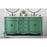 Elegant Danville 72" Double Bathroom Vanity, Vintage Mint
