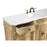 Elegant Danville 60" Single Vanity, Antique Beige/Ivory Marble