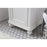 Elegant Otto 19" Single Vanity, Antique White/Ivory Marble