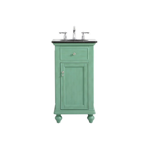 Elegant Kitchen/Bath Otto 19" Single Bathroom Vanity, Vintage Mint - VF12319VM