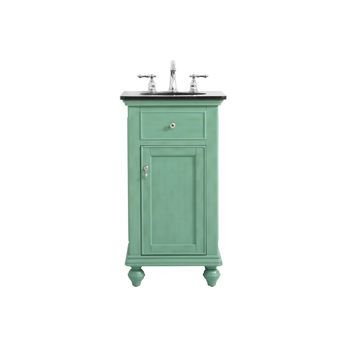 Elegant Kitchen/Bath Otto 19" Single Bathroom Vanity, Vintage Mint - VF12319VM