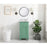 Elegant Otto 19" Single Vanity, Vintage Mint/Ivory Marble