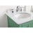 Elegant Otto 19" Single Vanity, Vintage Mint/Ivory Marble