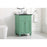 Elegant Kitchen/Bath Otto 24" Single Bathroom Vanity, Vintage Mint