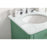 Elegant Otto 24" Single Vanity, Vintage Mint/Ivory Marble