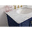 Elegant Kitchen/Bath Otto 30" Single Bathroom Vanity, Blue