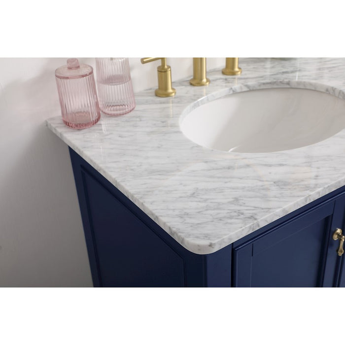 Elegant Kitchen/Bath Otto 30" Single Bathroom Vanity, Blue