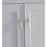 Elegant Otto 30" Single Vanity, Light Grey/Ivory Marble