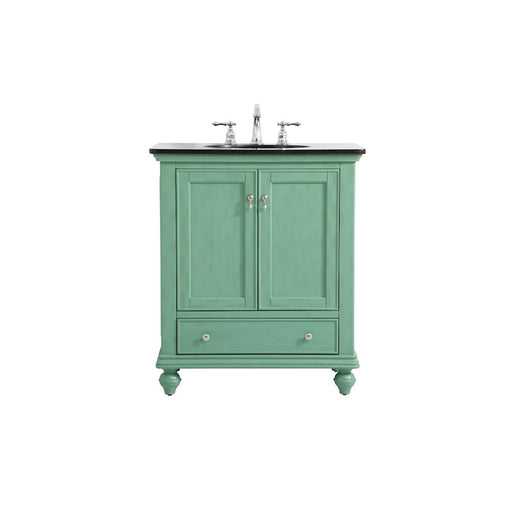 Elegant Kitchen/Bath Otto 30" Single Bathroom Vanity, Vintage Mint - VF12330VM