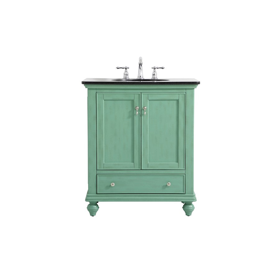 Elegant Kitchen/Bath Otto 30" Single Bathroom Vanity, Vintage Mint - VF12330VM