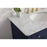 Elegant Kitchen/Bath Otto 36" Single Bathroom Vanity, Blue