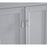 Elegant Otto 36" Single Vanity, Light Grey/Ivory Marble